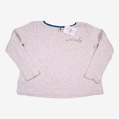 PETIT BATEAU 8 ans Tee-shirt gris