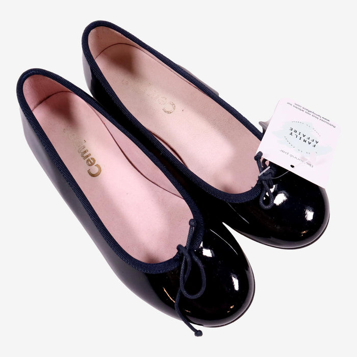 CEMPES P32 Ballerines noires vernies