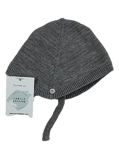 JACADI 6 mois bonnet en laine gris