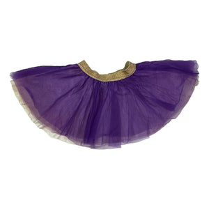 PETIT BATEAU 6 ans jupe jupon tulle violet