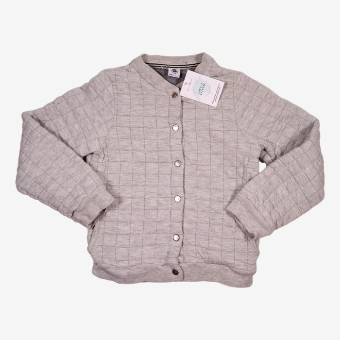 PETIT BATEAU 8 ans Veste grise matelassée