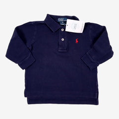 RALPH LAUREN 18 mois Polo marine