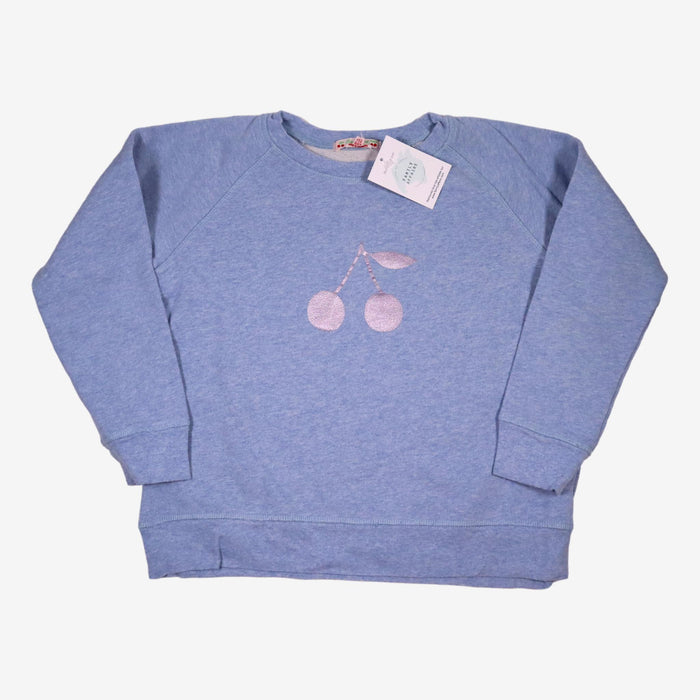 BONPOINT XS/14 ans Sweat bleu cerise