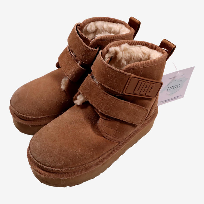 UGG P31 Bottes semelles compensées scratch camel