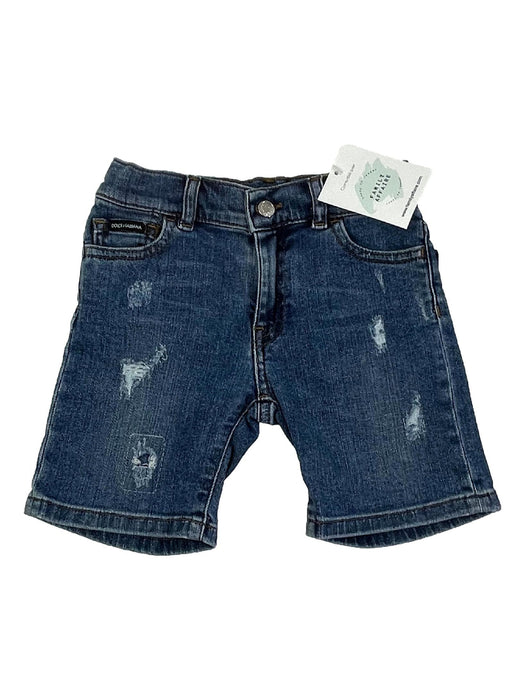 DOLCE & GABANA 2 ans short en jean trous