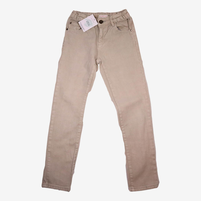 MONOPRIX 8 ans pantalon jean beige