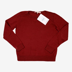 BONPOINT 6 ans pull en laine bordeaux