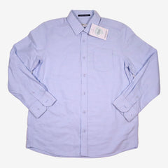 CYRILLUS 10 ans chemise bleu coupe droite