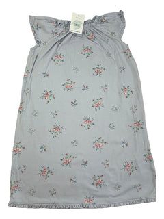 THE LITTLE WHITE COMPANY 10 ans chemise de nuit bleu fleurs