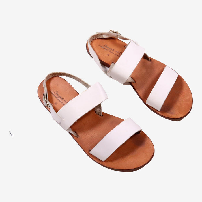 ZARA 37 sandales blanches