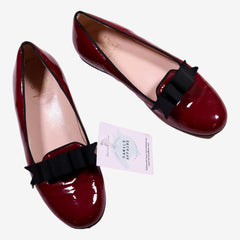 IL GUFO 34 loafers vernies bordeaux