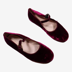 MARIE CHANTAL 34 babies velours bordeaux