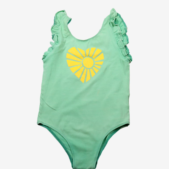 BANDIT BUTTON 9/10 ans body/maillot vert coeur