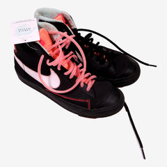 NIKE P38 baskets blazer noirlacets rose