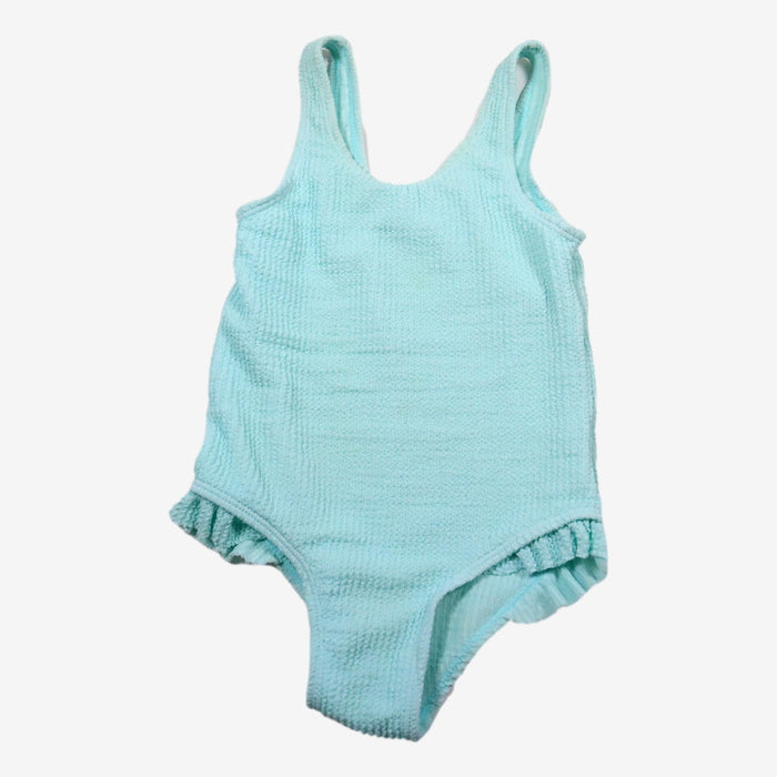 MAILLOT texturé turquoise 6/7 ans