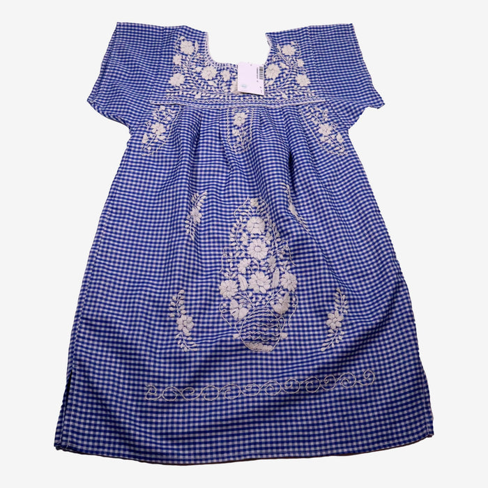 ALLEGRA LUCA 8 ans robe vichy brodée