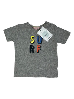 BONPOINT 6 mois tee shirt gris surf