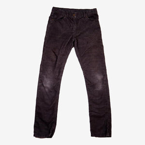 BONTON 12 ans pantalon velours gris défaut