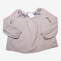 BONPOINT 8 ans blouse brodée