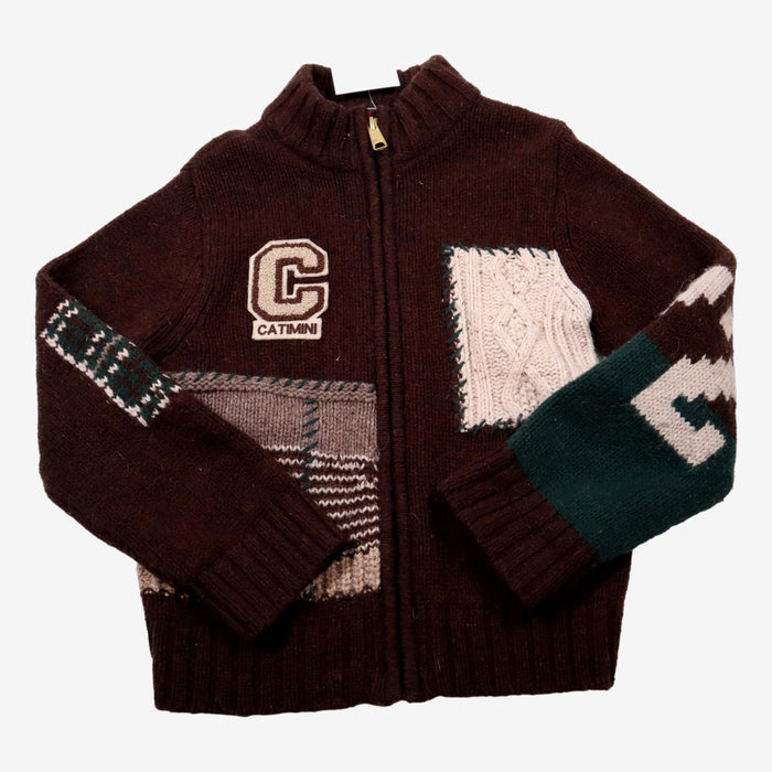 CATIMINI 6 ans gilet marron