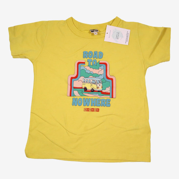 BONTON 6 ans Teeshirt jaune combicar