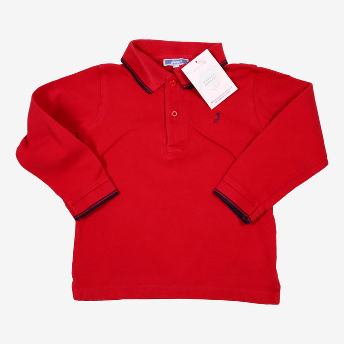 JACADI 3 ans Polo rouge