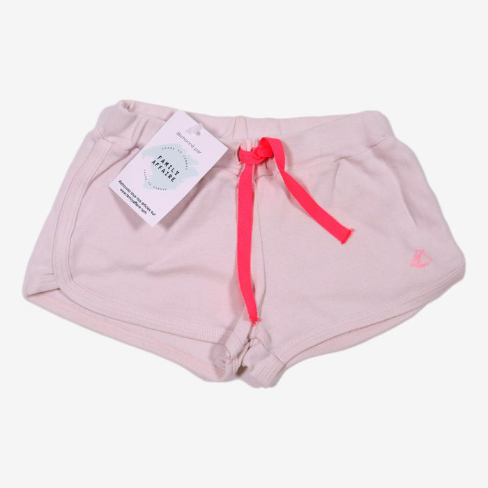 PETIT BATEAU 3 ans Short rosé à lacet rose fluo