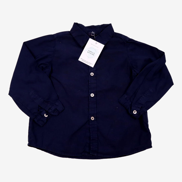 BONTON 4 ans Chemise bleue marine