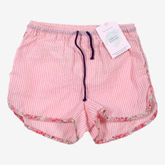 APACHES 6 ans Maillot de bain coton à rayures roses