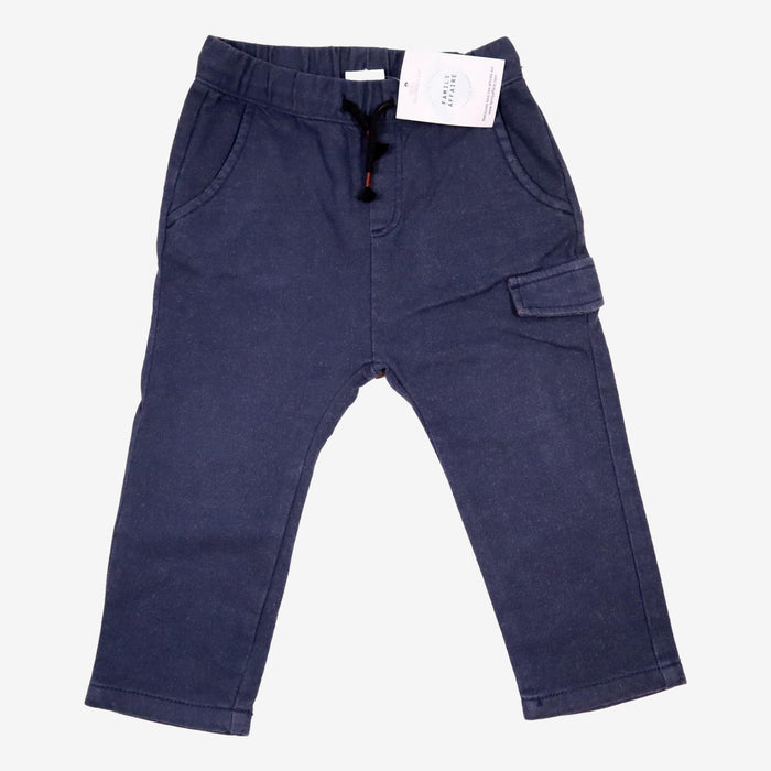 ZARA 2 ans pantalon bleu seinture élastique