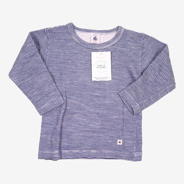 PETIT BATEAU 3 ans tee shirt rayures laine