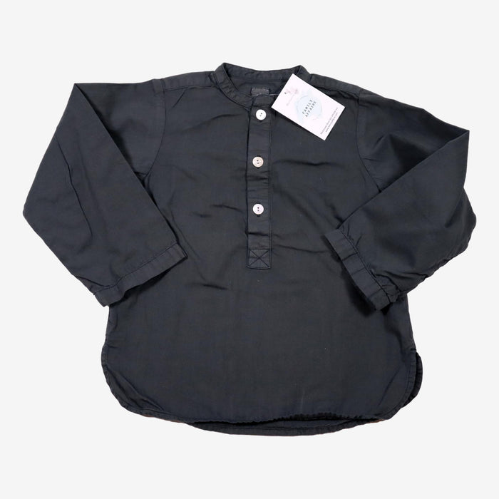 BONTON 4 ans Chemise verte col officier