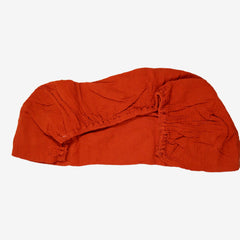 Draps housse couffin terracotta