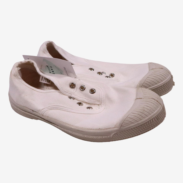 BENSIMON 29 chaussures blanches en tissue