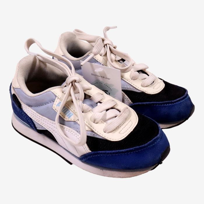 PUMA 29 baskets bleues et blanches