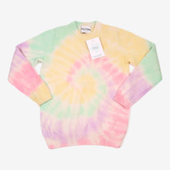 KUJTEN 6 ans pull en cachemire tie & dye arc en ciel