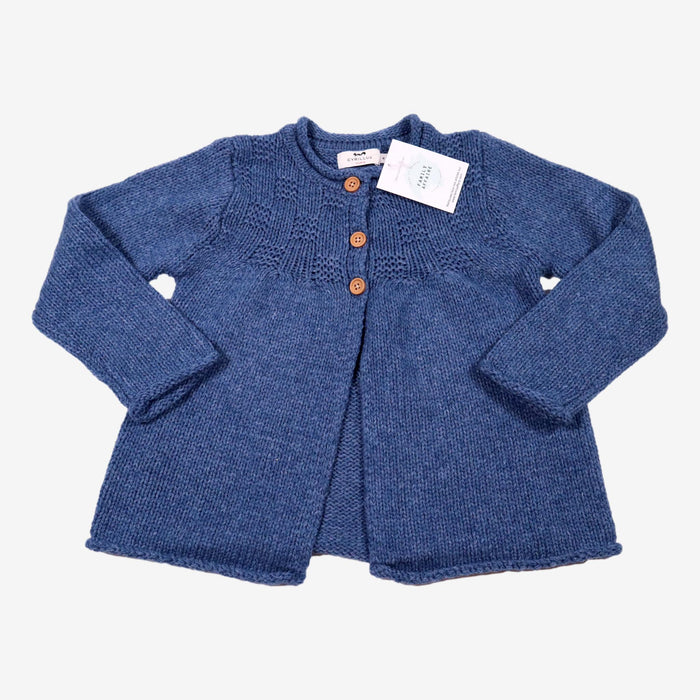 CYRILLUS 6 ans Gilet en laine bleu