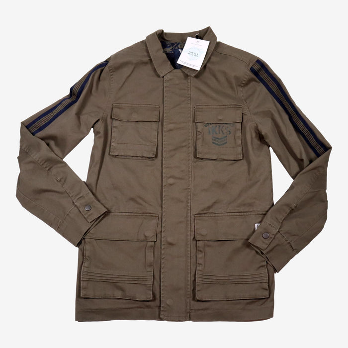 IKKS 10 ans Veste militaire kaki