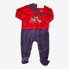 SERGENT MAJOR 18m pyjama velours noel