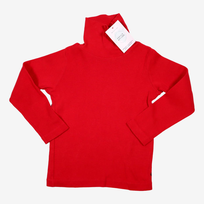 PETIT BATEAU 4 ans sous pull rouge