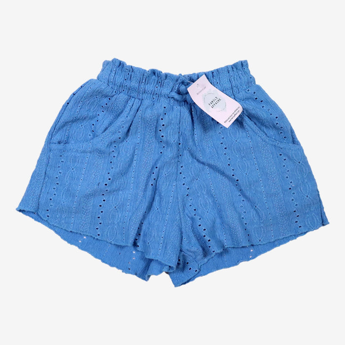 ZARA 7 ans short bleu taille élastique