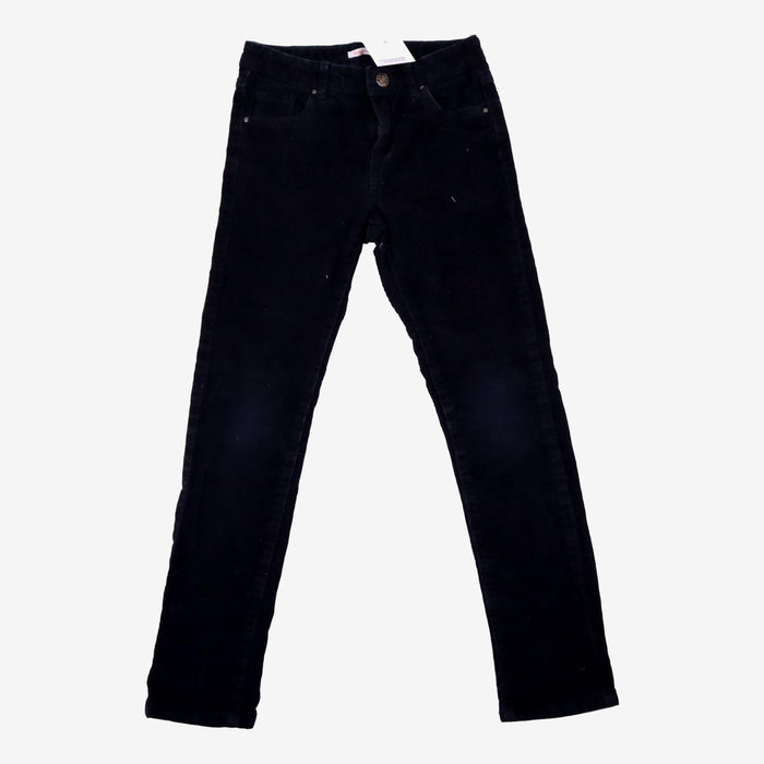 MONOPRIX 8 ans pantalon velours bleu marine