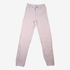 ZARA 9 ans pantalon blanc slim stretch