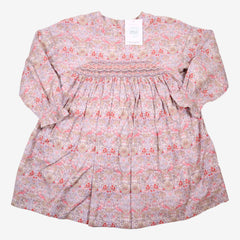 BONPOINT 6 ans robe smock et liberty