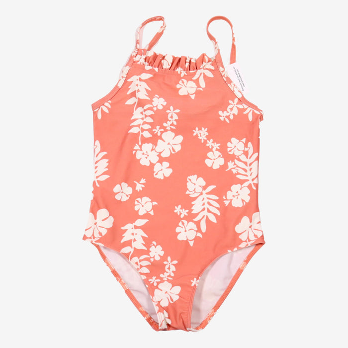 PETIT BATEAU 5 ans maillot rose fleurs