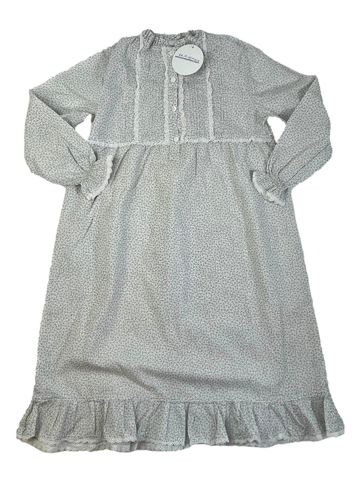 MY LITTLE SHOP 8 ans chemise de nuit dessins gris