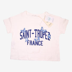 MANGO 5/6 ans neuf t shirt st tropez