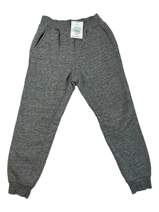 UNIQLO 7/8 ans pantalon jogging gris interieur fausse fourrure