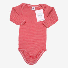 PETIT BATEAU 6m body rayé rouge ML