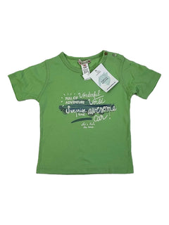 BONPOINT 18 mois tee shirt vert surprise